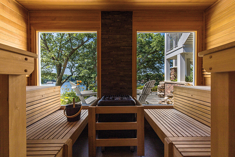 Relaxing Sauna Retreat Turns into Permanent Ritual