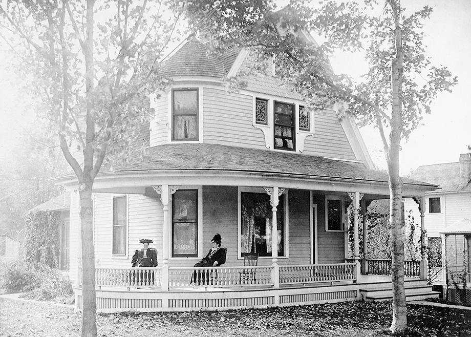 Vintage Photo of Old Excelsior Home