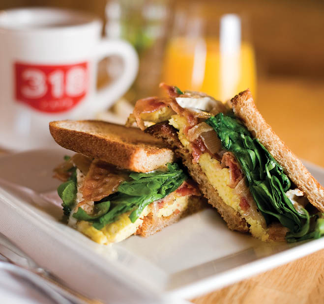 Egg Sandwich 318 Café