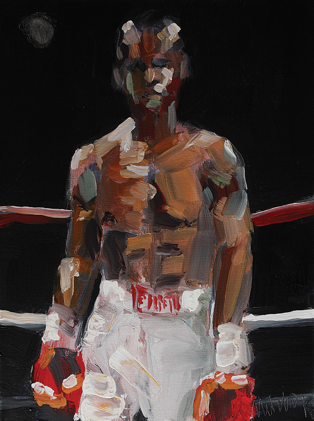 The Boxer by artist Richard Merchán