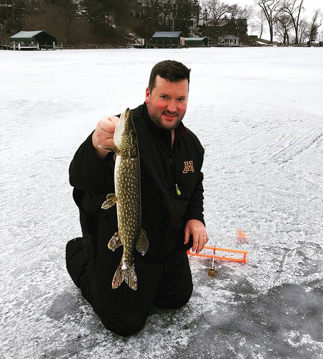 Ice Fishing Catch