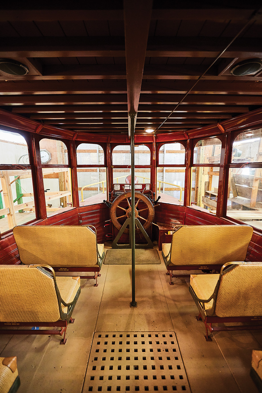 Interior of the Steamboat Minnehaha