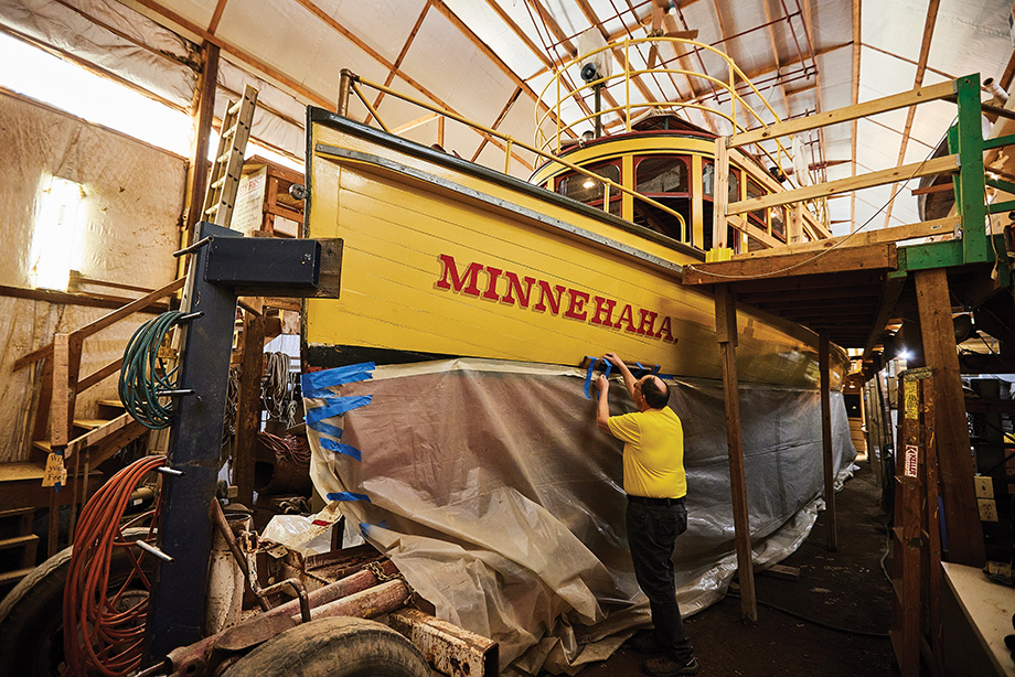 Steamboat Minnehaha Restoration