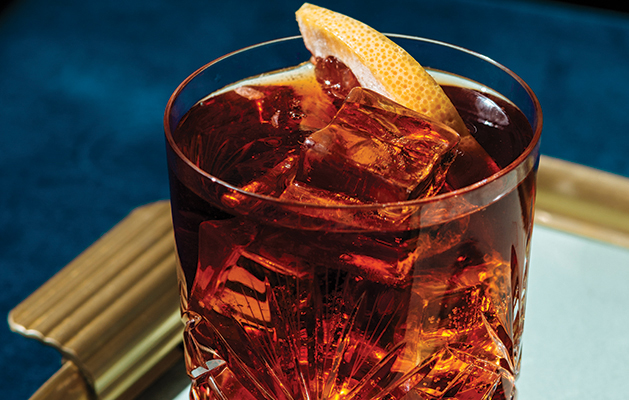 Negroni, an italian cocktail, is an apéritif first mixed in Florence in 1919. Count Camillo Negroni asked to strengthen his Americano by adding gin rather than normal soda water.
