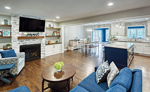 Boyer Building Takes Outdated Minnetonka Home from Drab to Fab