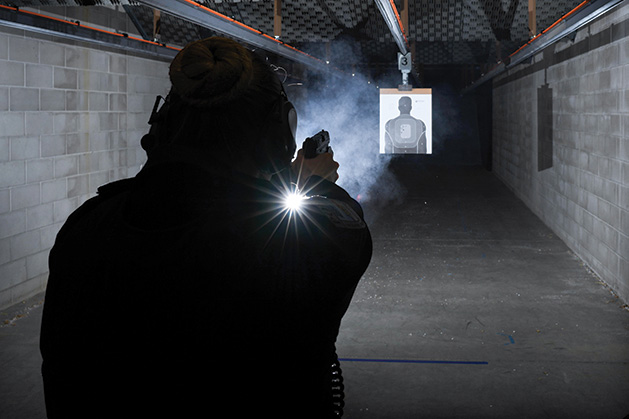 Maddy Graupmann at Shooting Range