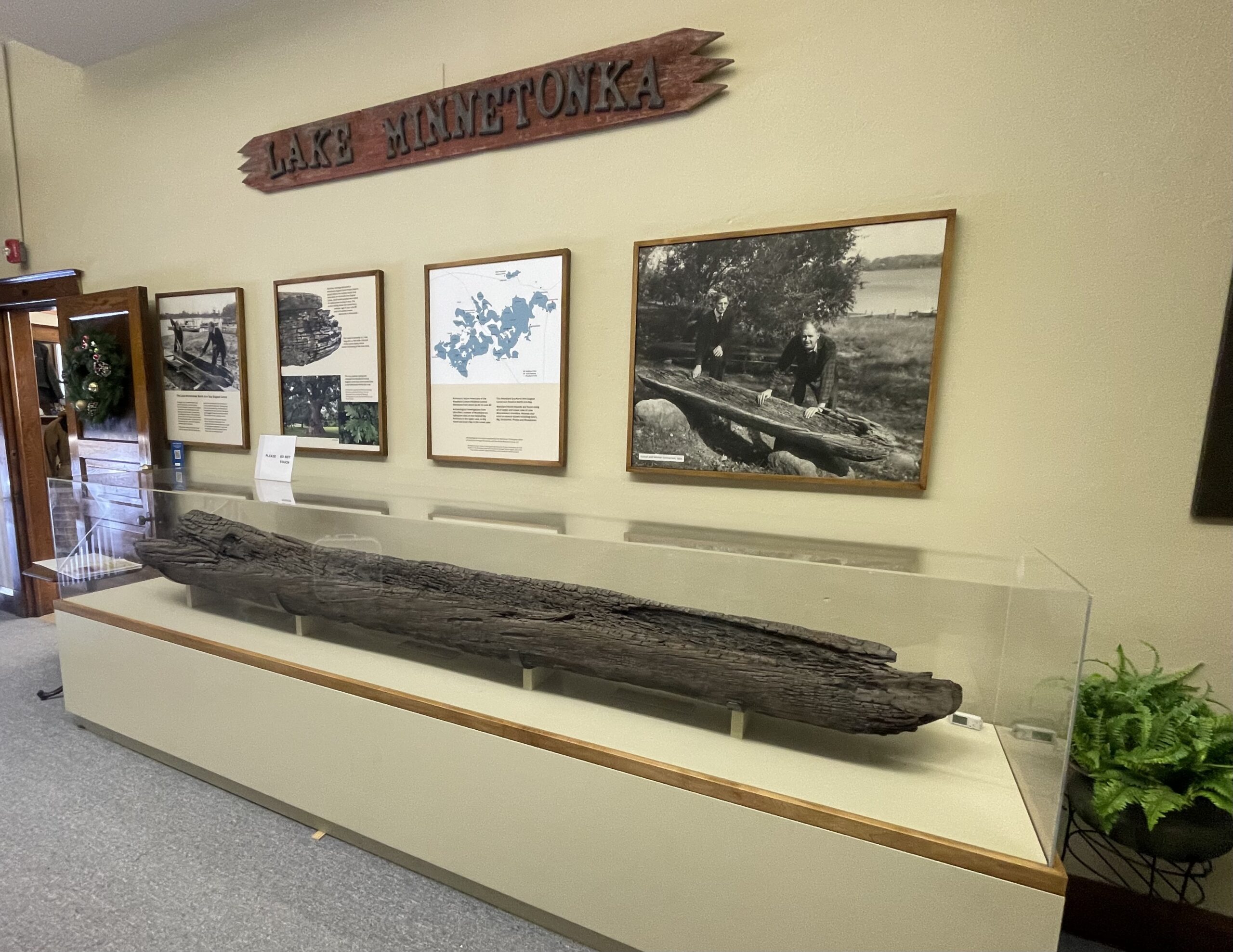 Dugout Canoe on Display at the West Hennepin History Center