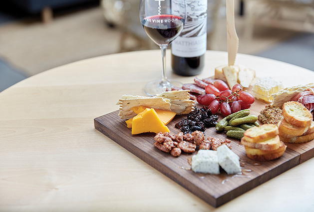 Charcuterie board from The Vine Room.