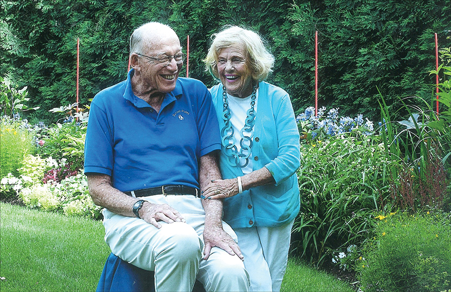 Kingston Fletcher and Anne “Topsy” Simonson share a laugh and their lives together.