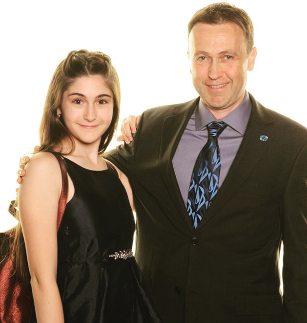 MasterChef Junior's Ariana Feygin and her father Lenny