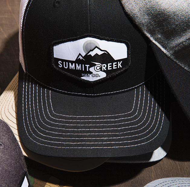 A hat made by Excelsior company Summit Creek Hat Co.