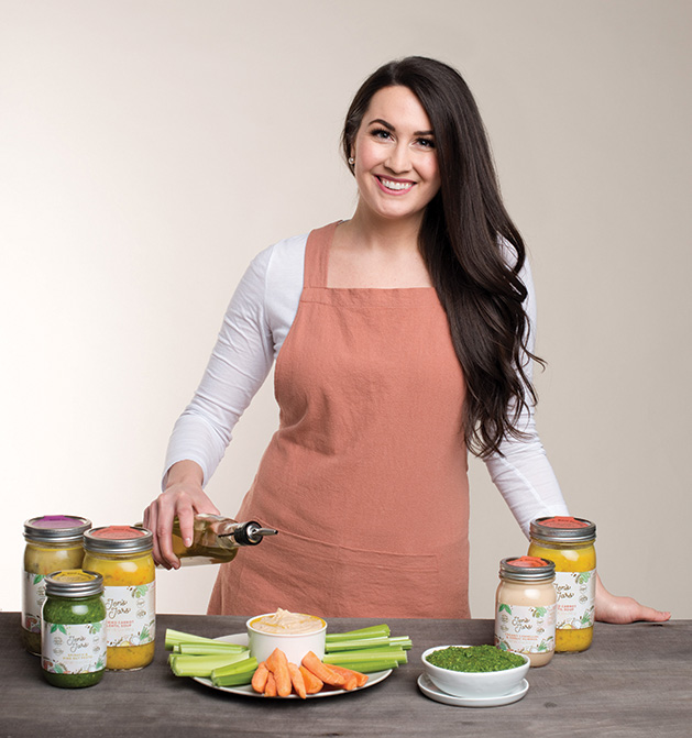 Jennifer Alexander, founder of Jen's Jars, a company focused on healthy food