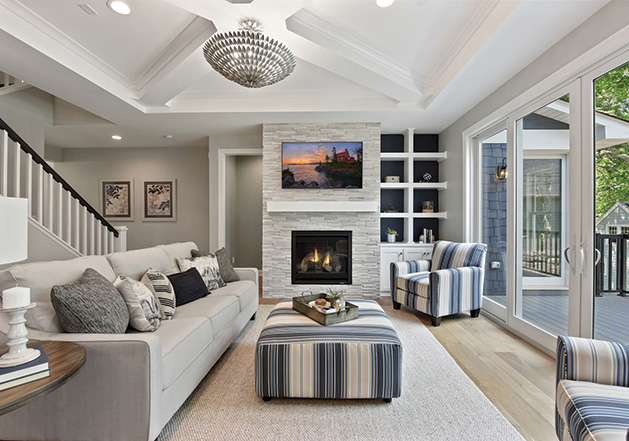 The interior of a home built by BLVd Properties, an all-female property firm based in the Lake Minnetonka area.