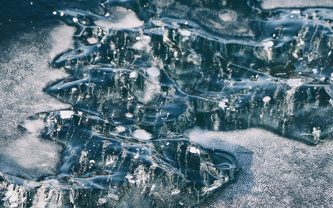 Winter Ice Lake Minnetonka