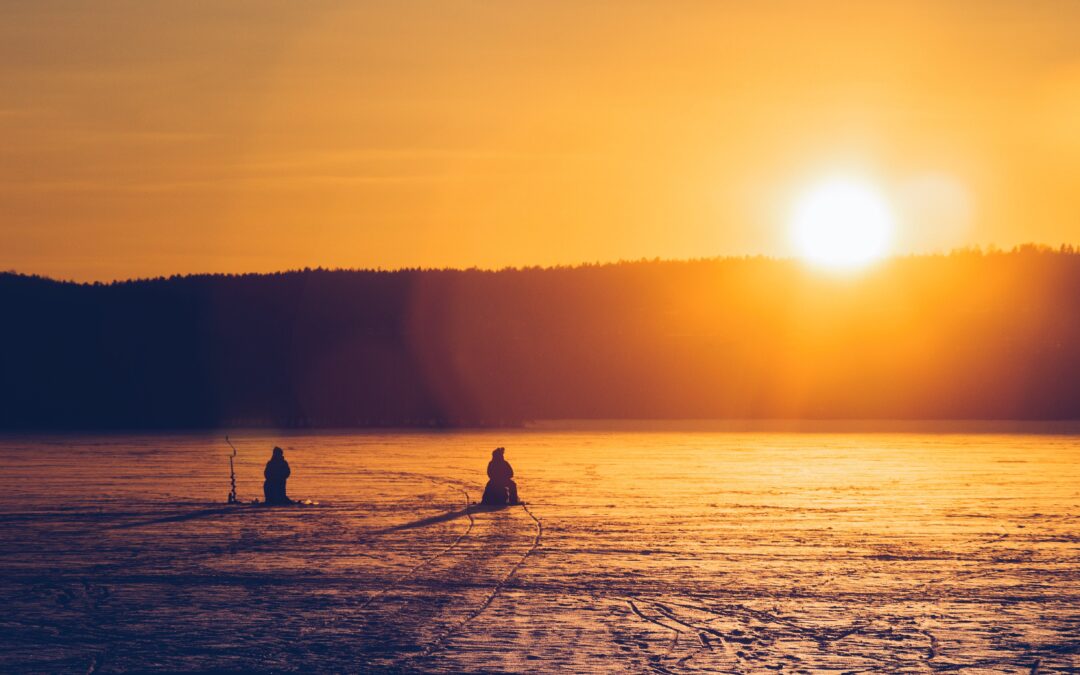 Fish Hut Brings Free Ice Fishing to Lake Minnetonka