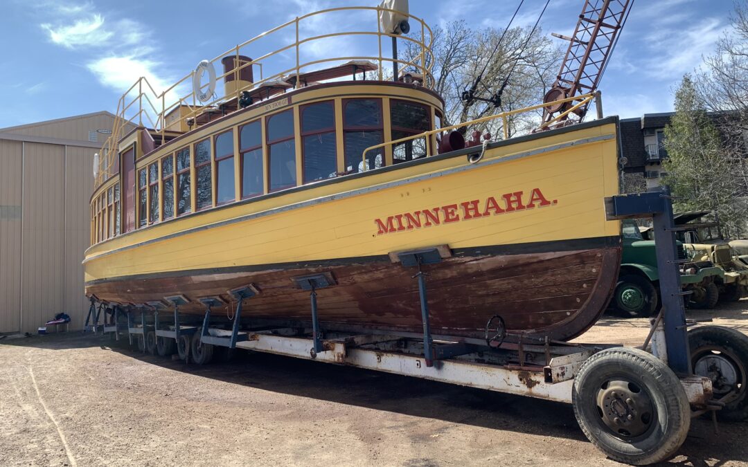 The “Minnehaha” Steamboat Rehabilitation is Full Speed Ahead