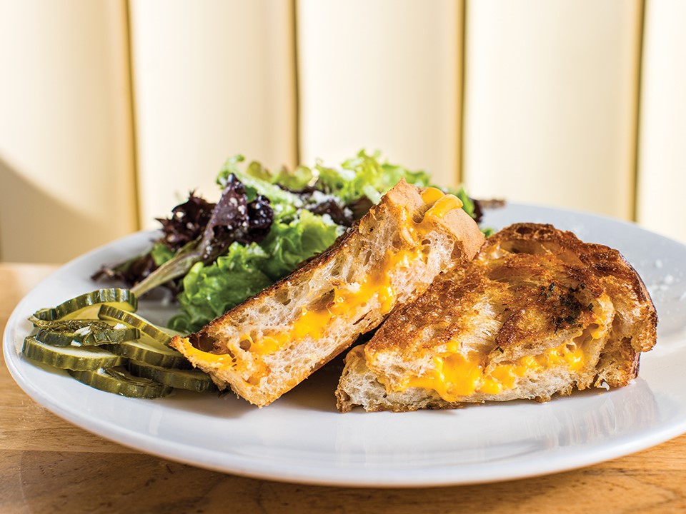 Order the Sourdough Grilled Cheese from Benedict’s.