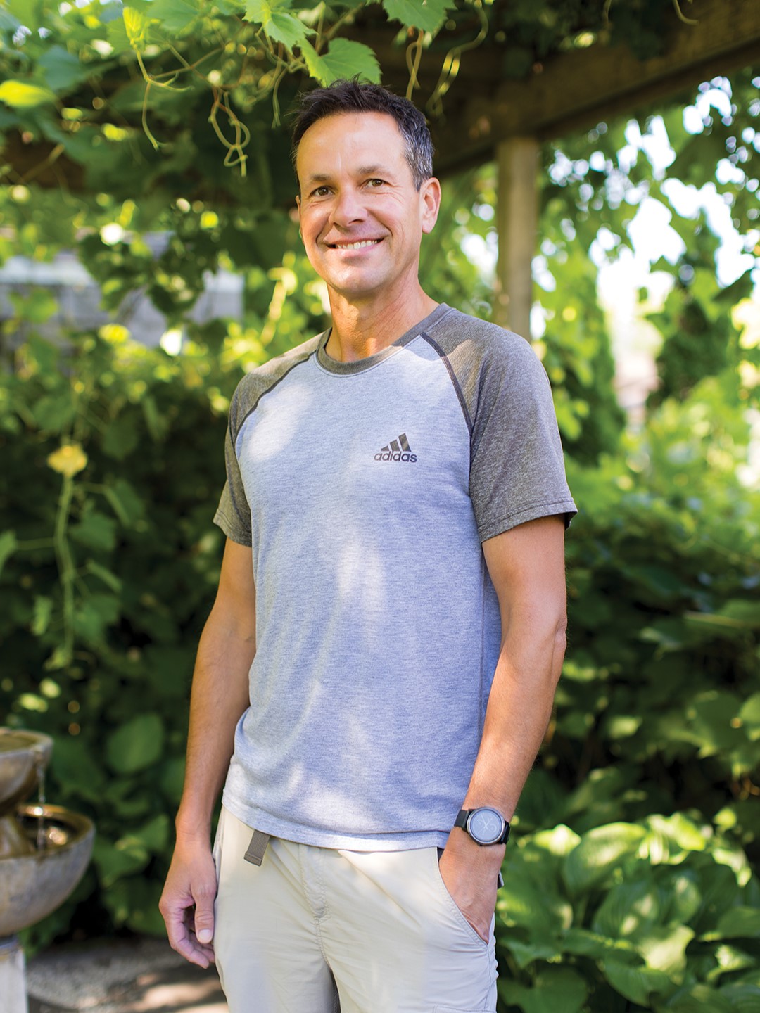 Brian Bade spends up to 14 hours a week (April through September) tending to his Wayzata home garden. He became a master gardener in 2020. 