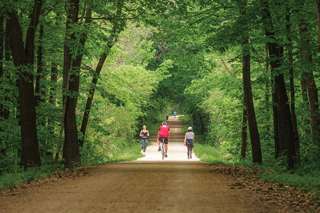 Minnetonka Regional Trail offers cyclists, runners and walkers a lovely pathway.