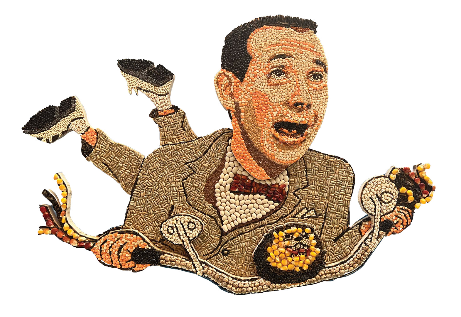 Nick Rindo’s rendition of Pee Wee Herman is a blue ribbon winner.