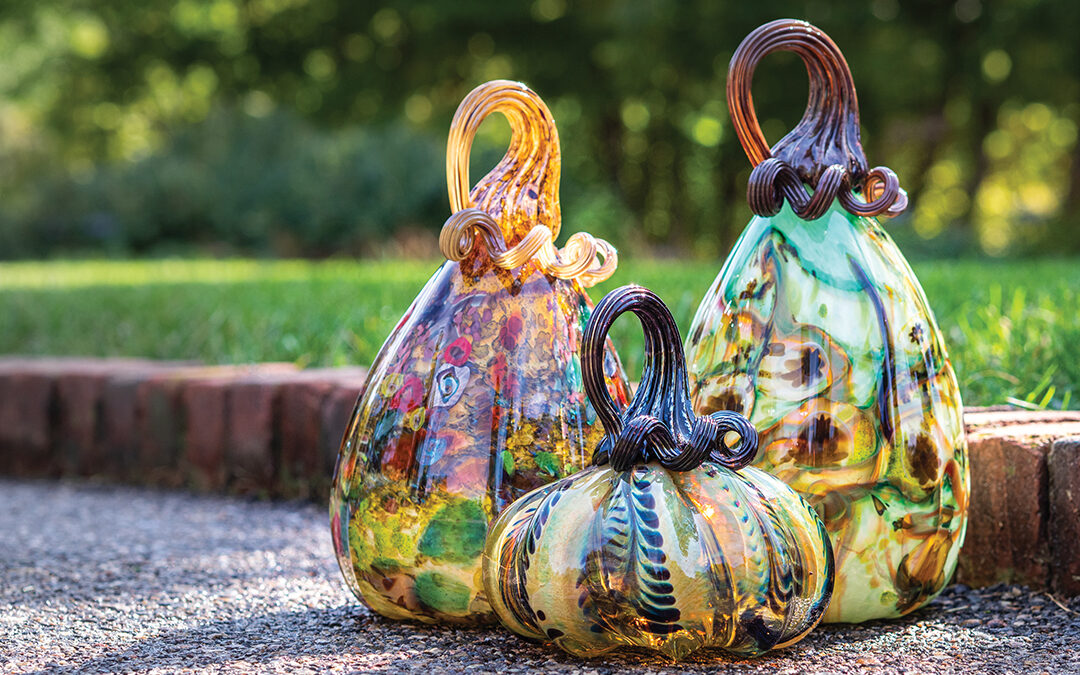 Visit the Arboretum Glass Pumpkin Patch