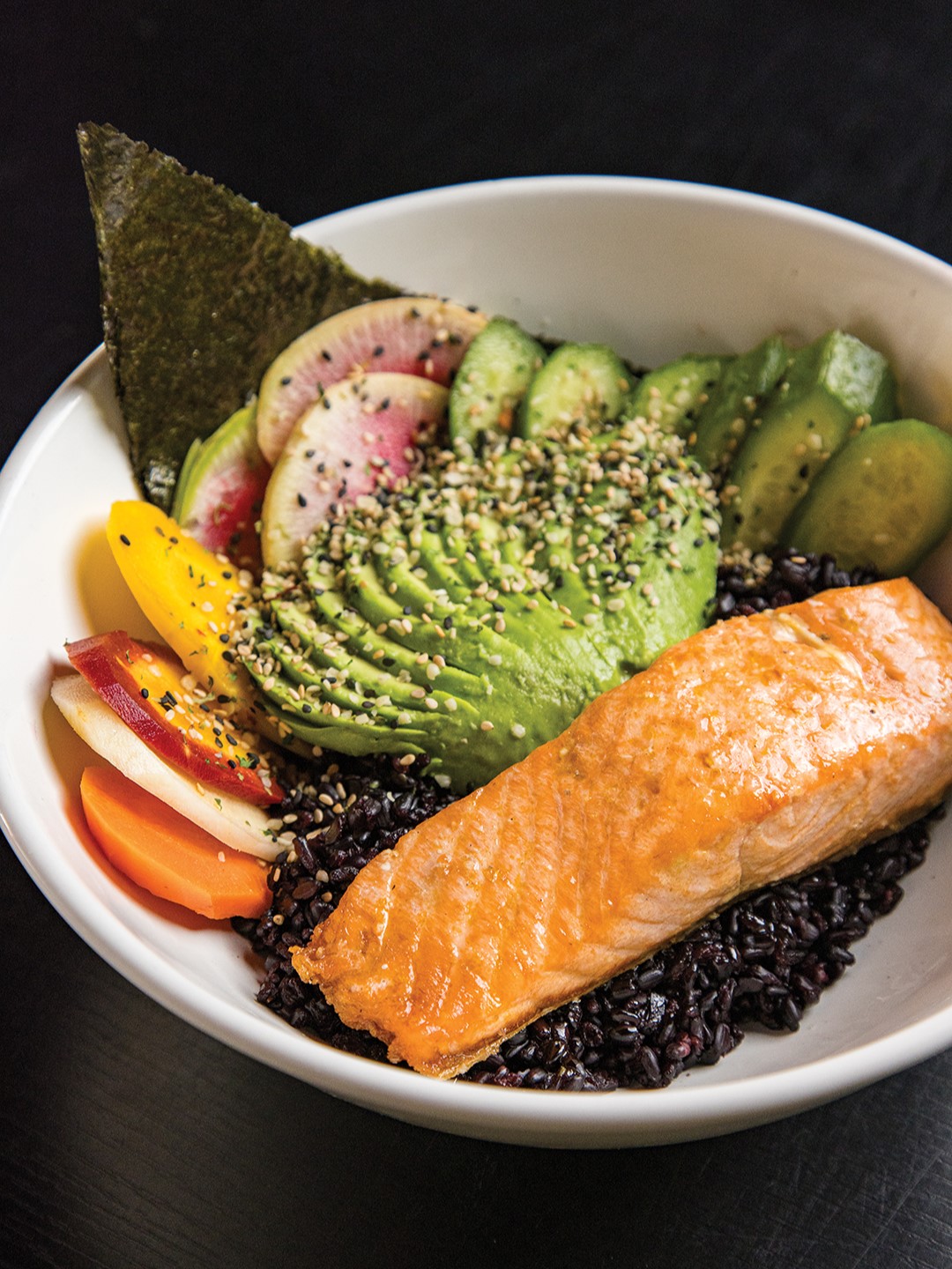 Japanese Salmon Bowl