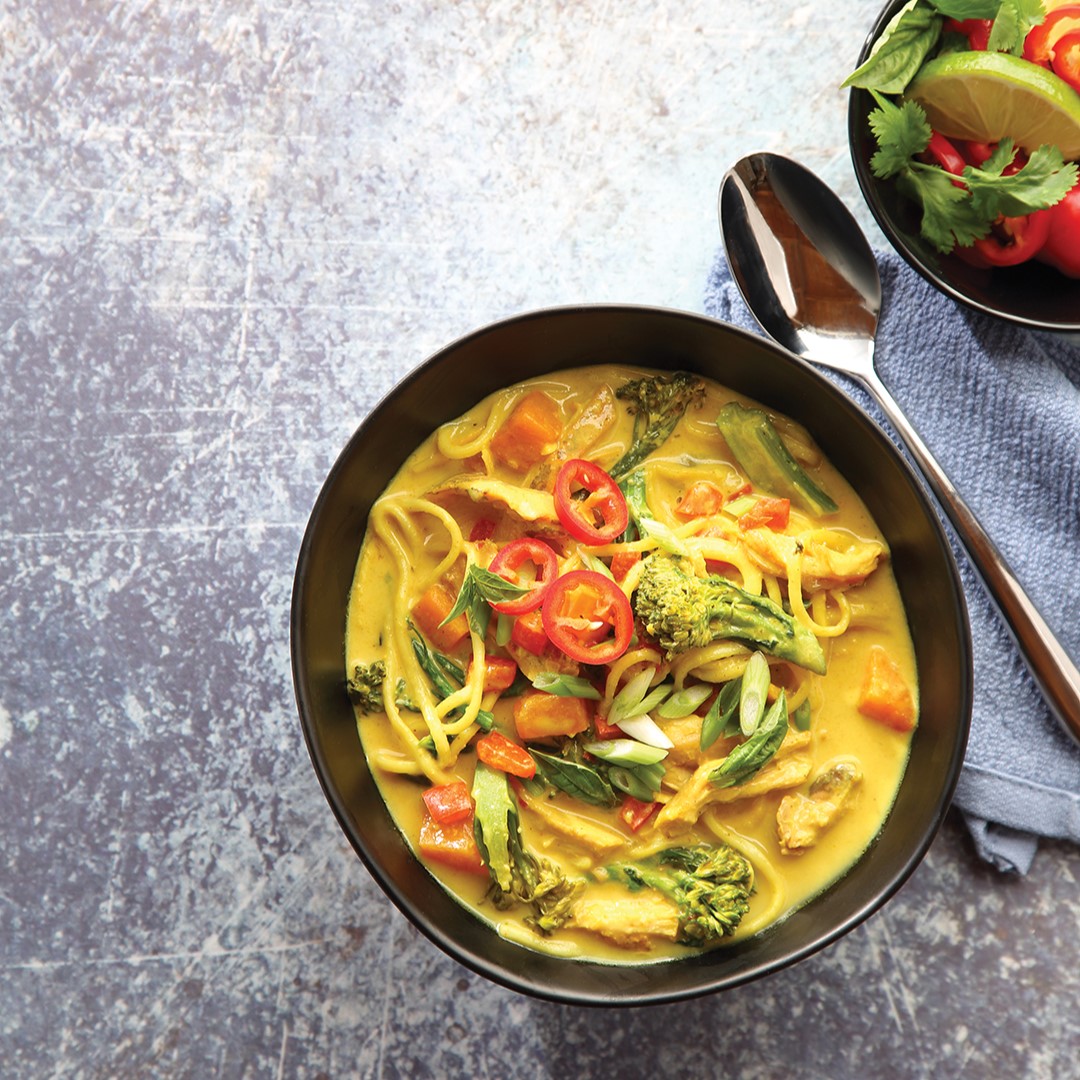 Curried Chicken Noodle Soup