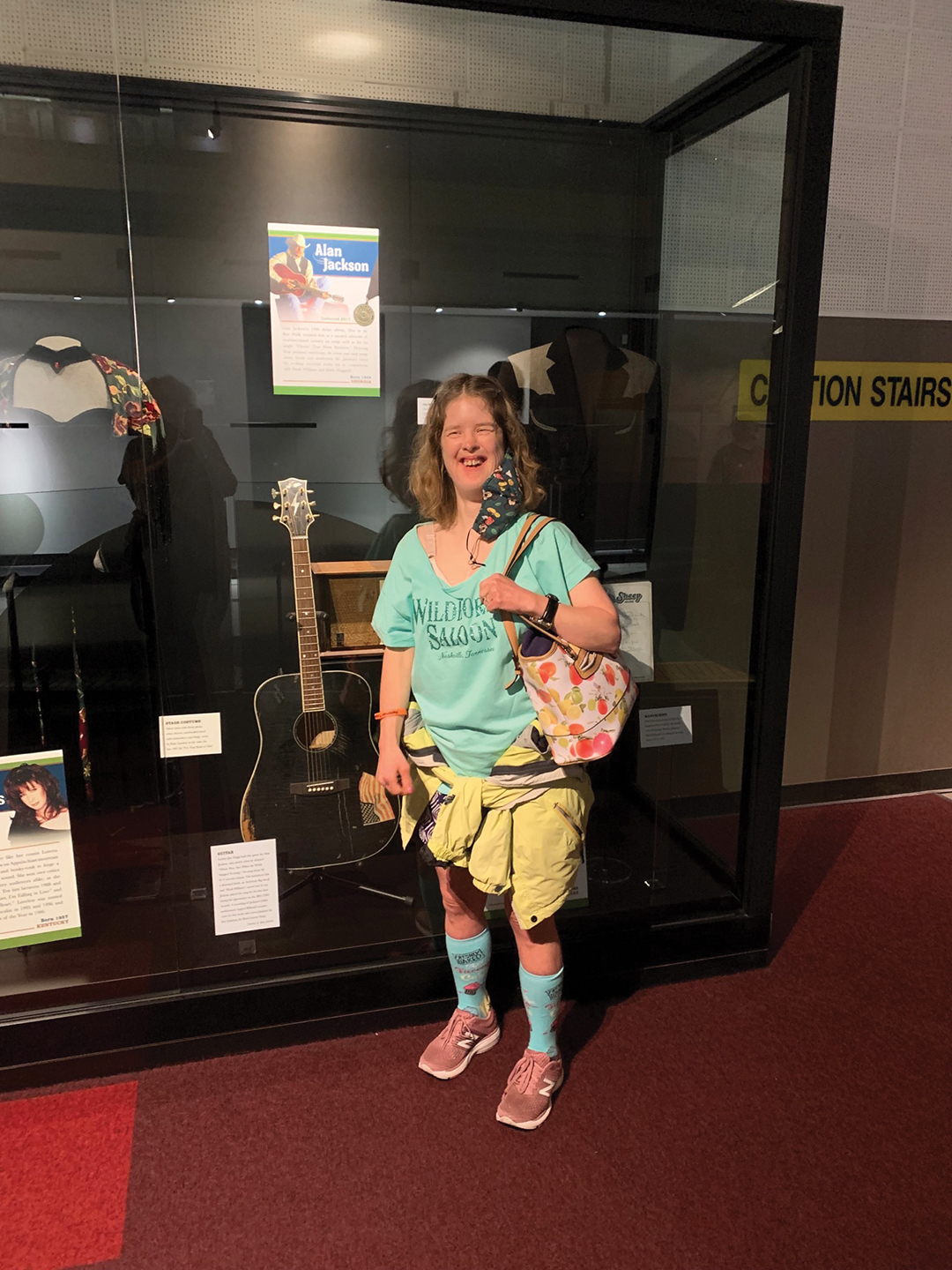 Sarah Lundquist visits a Nashville, Tennessee, museum. 