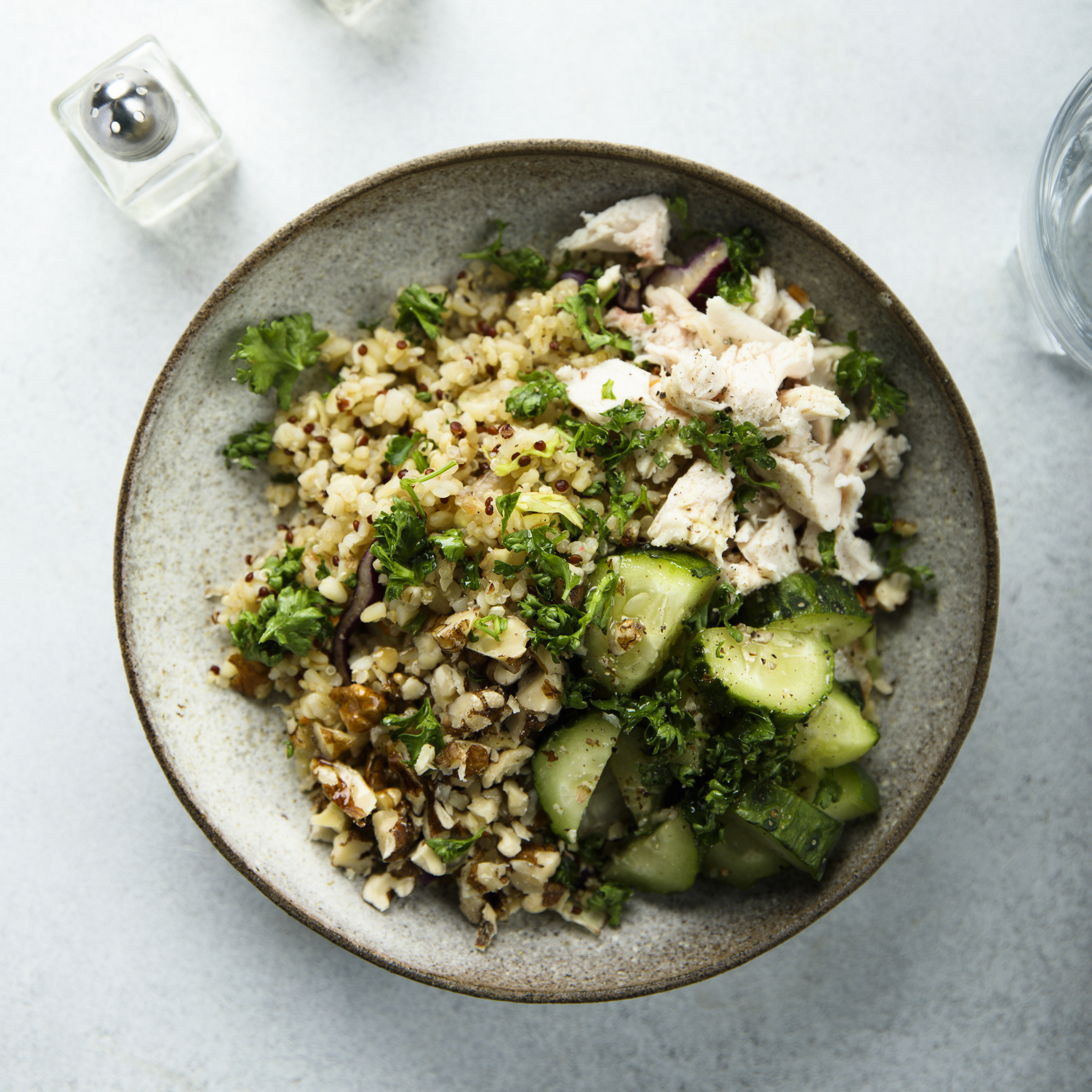 Quinoa helps the absorption of tryptophan, a protein found in chicken which produces dopamine.