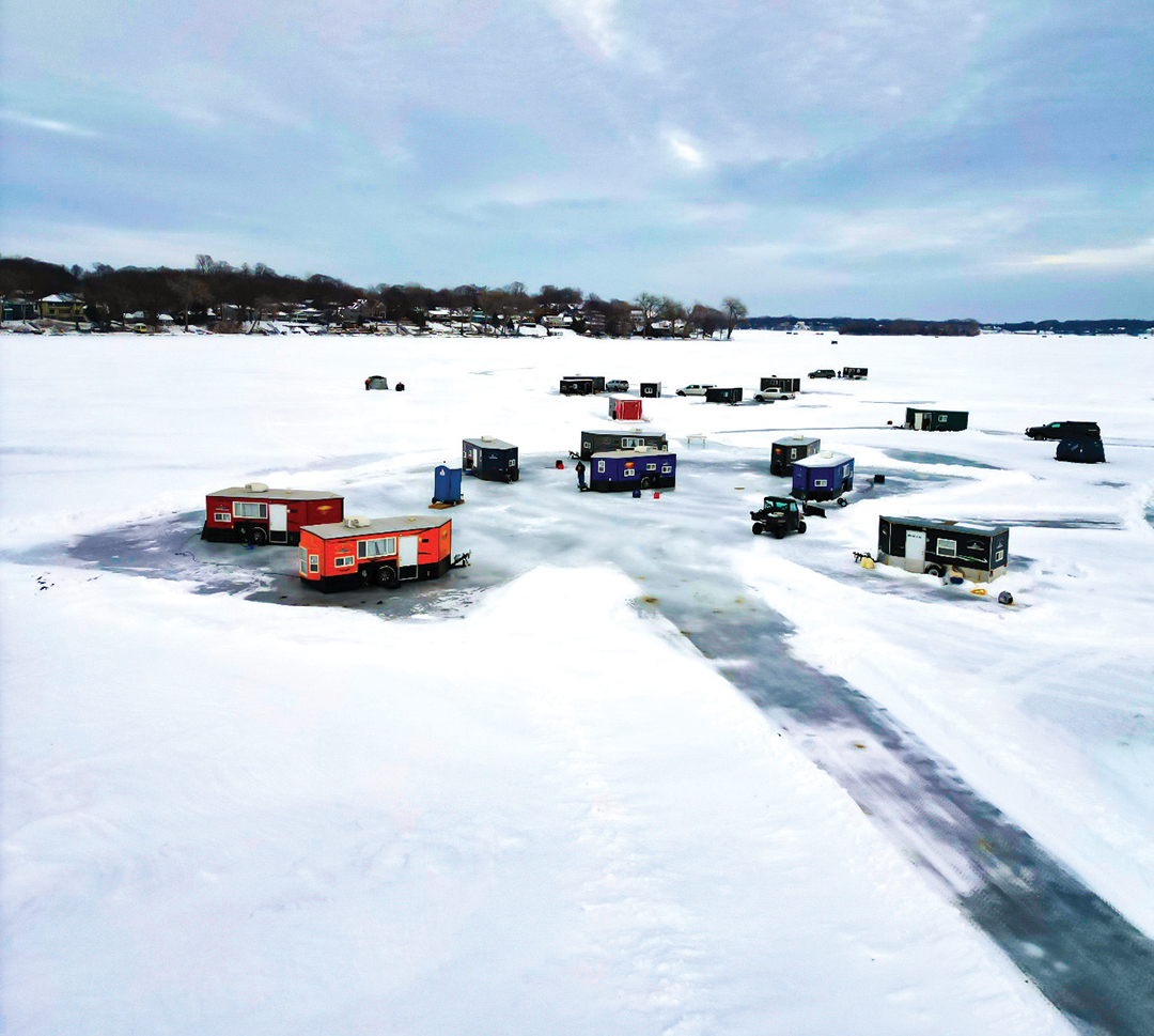 Fish Hut Ice Fishing Event