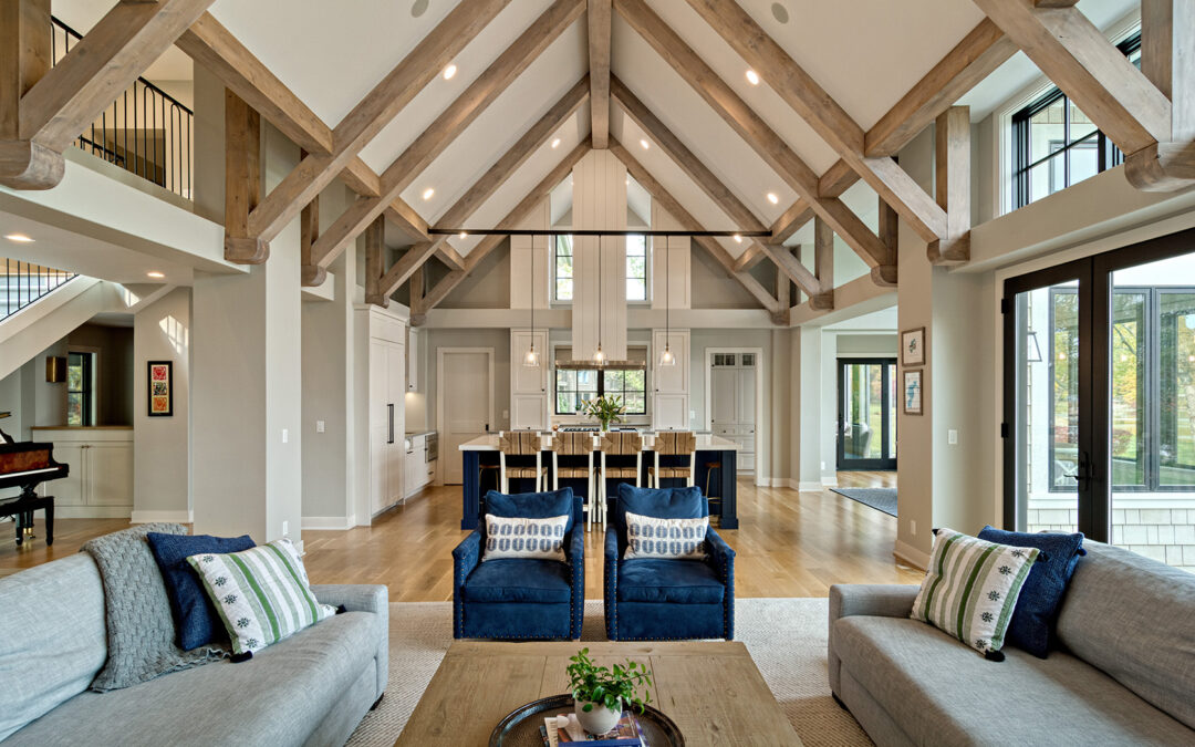 Inside an Airy Cottage Home by Boyer Building