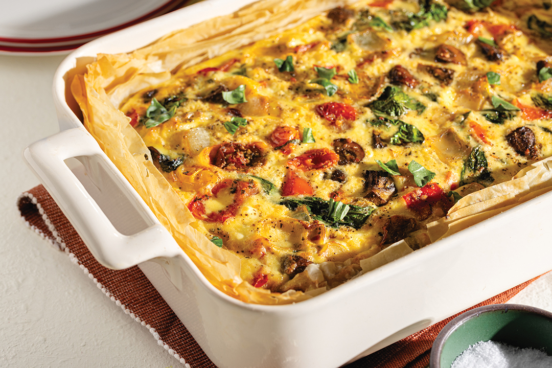 Mediterranean Egg Bake