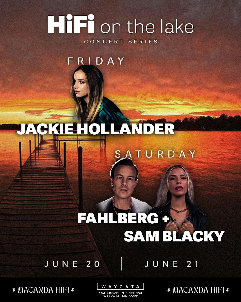 HiFi on the Lake Macanda Concert Series