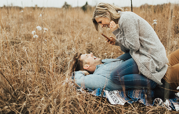Photo of Cait and Zach by Tiffany Kokal