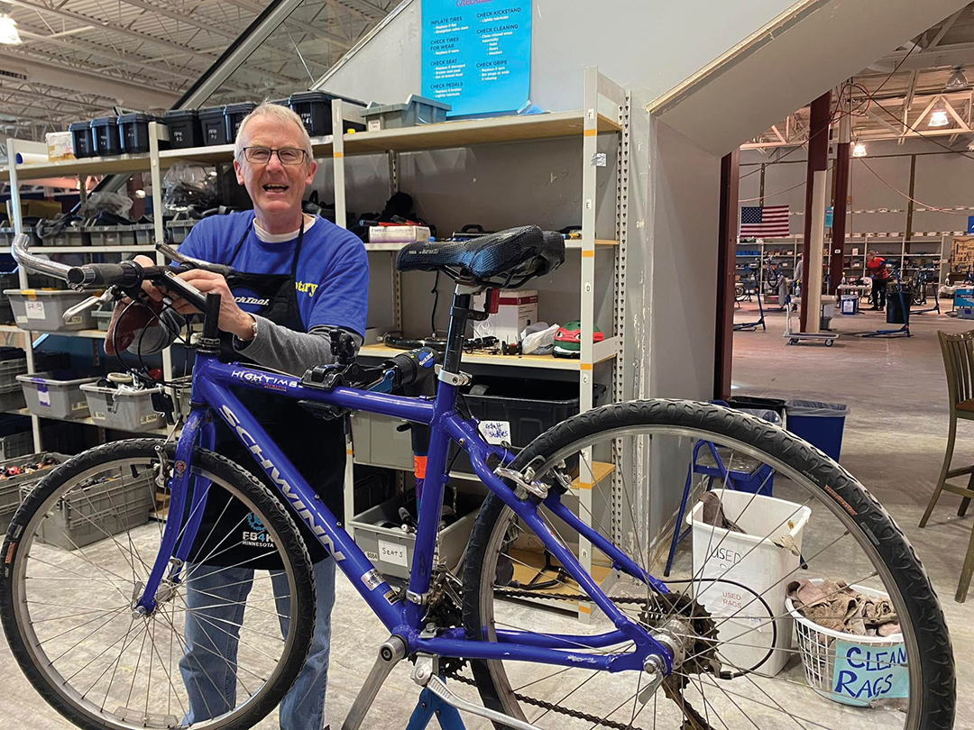 Free Bikes 4 Kidz is one of many local recipients of the good works of Rotary members.