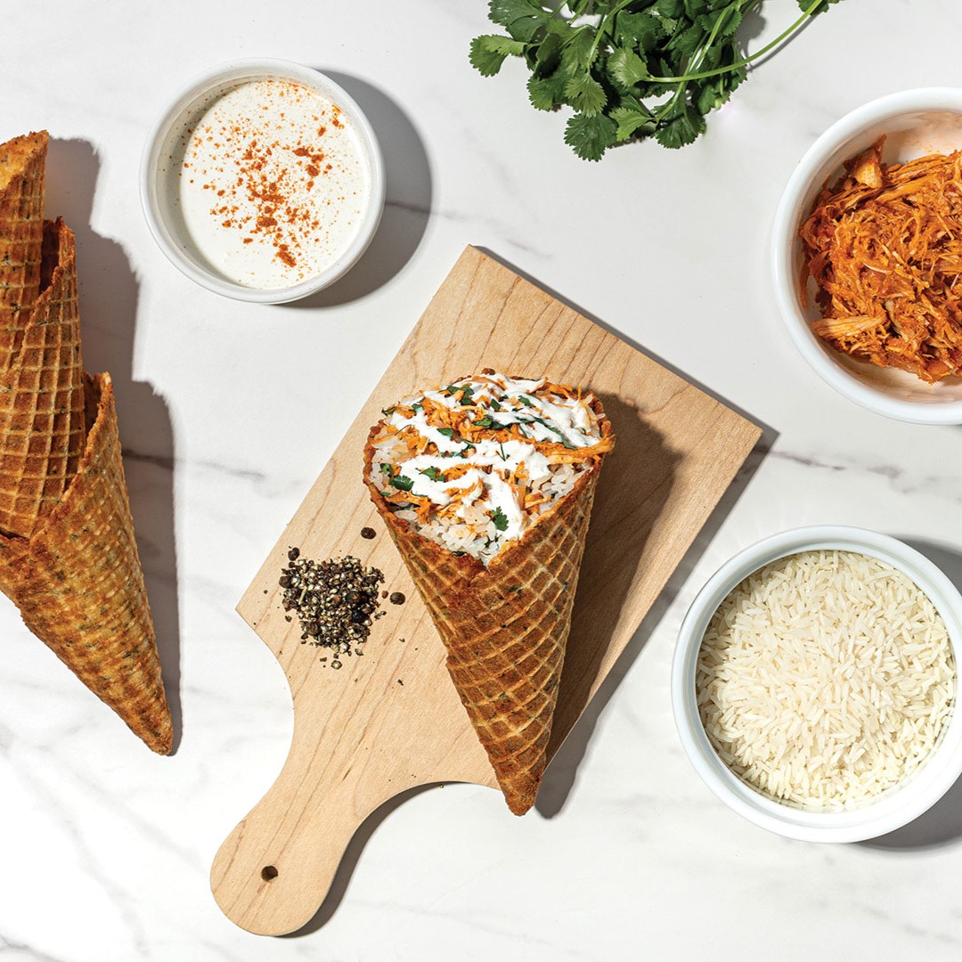 Chicken Tinga With Rice is one of  Roon’s Savories’ featured menu items, which can be found at stands and food trucks around the Metro.