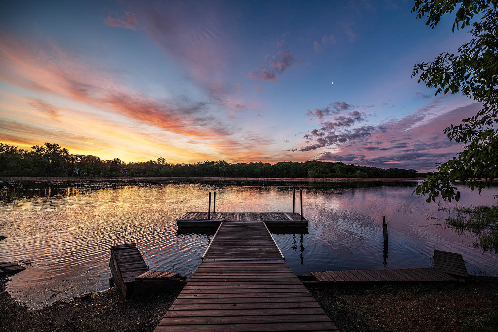 Sunrise over Minnehaha Headwaters