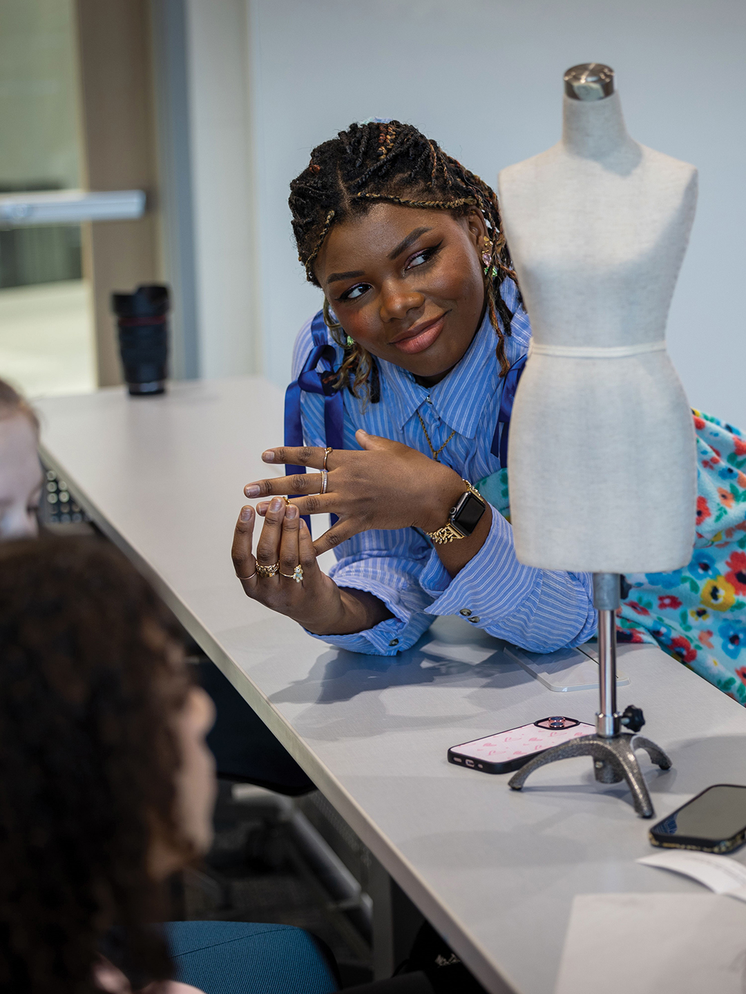 Students in the Minnetonka High School Vantage Fashion Program