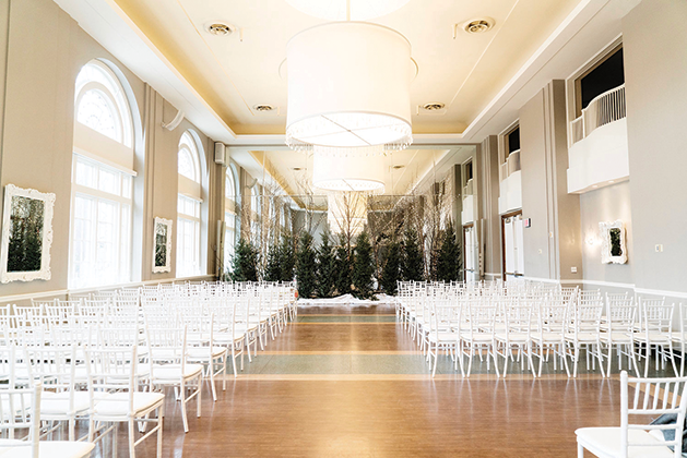 Winter wedding venue