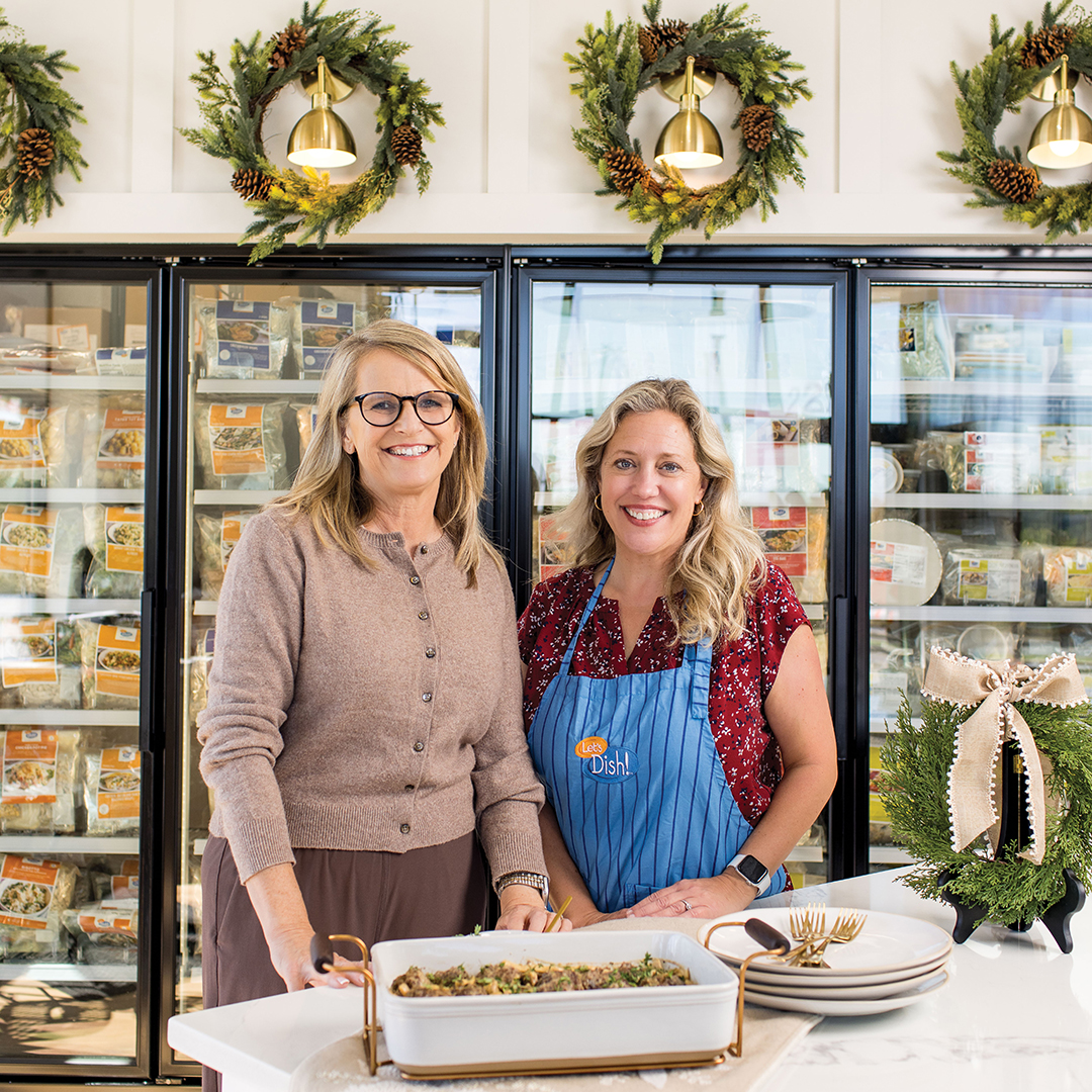 Darcy Olson, co-founder and CEO, and Katie Suttenberg, COO, are at the helm of Let’s Dish, which continues to evolve to meet the needs of customers.  