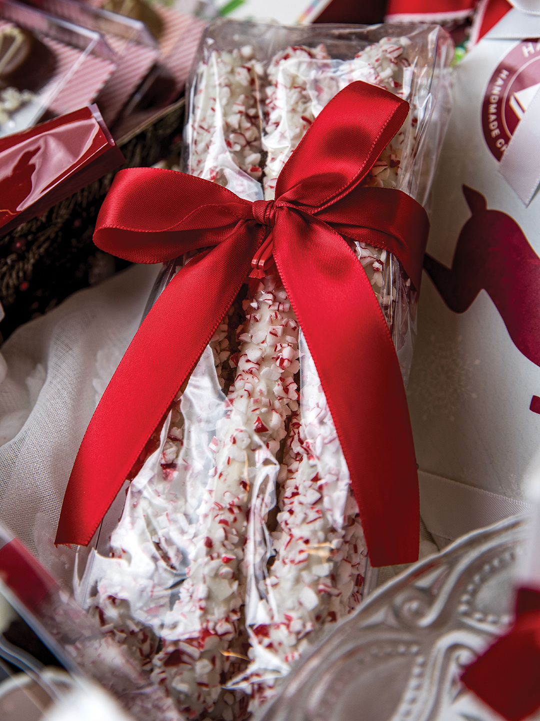 Peppermint sticks from Donamae’s 