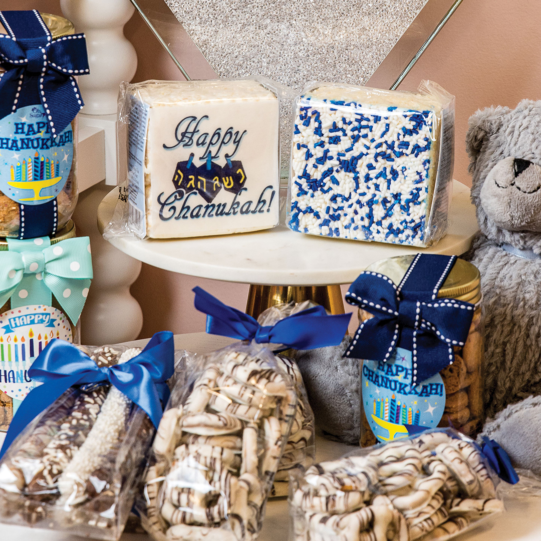 Candy is a sweet highlight at all kinds of celebrations. The Donamae’s Sweet Studio team recommends it for anniversaries, baby namings, bar or bat mitzvahs, birthdays, graduations, showers, weddings or even as a thoughtful alternative to condolence flowers or fruit baskets. “We love sharing Donamae’s sweetness in life’s happiest celebrations and even in its more tender, heartfelt moments,” Nancy Charney says.