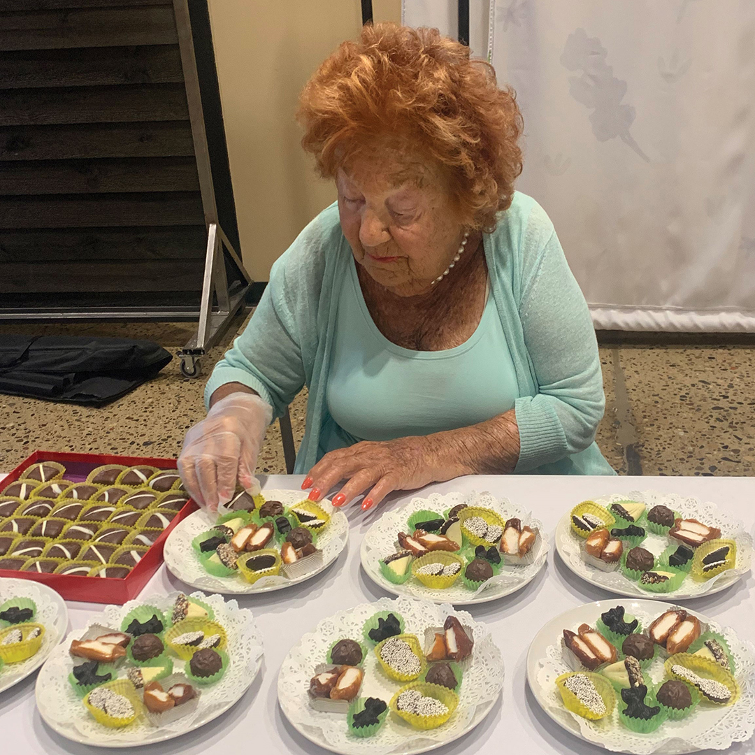 As the business grew, Donamae Koppelman traveled to Fancy Food Shows in New York City and San Francisco, candy shows and various markets to discover exciting new lines. “She built the most beautiful relationships along the way; people adored her,” her daughter Nancy Charney says. “She had such an incredible eye for finding unique sweets that brought joy … She believed it was so important to keep things fresh and exciting, always bringing in something new.”