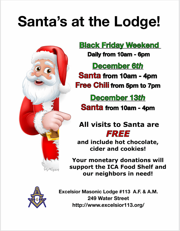 Santa's at the Lodge