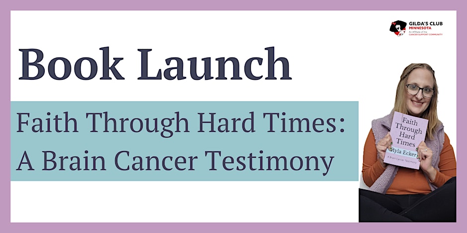 Faith Through Hard Times: A Brain Cancer Testimony Book Launch