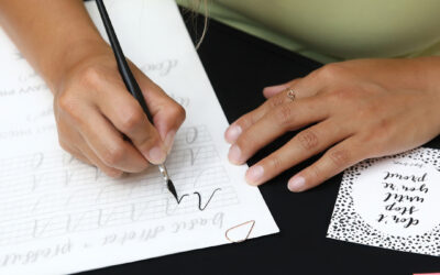 Sip & Script Teaches the Art of Calligraphy