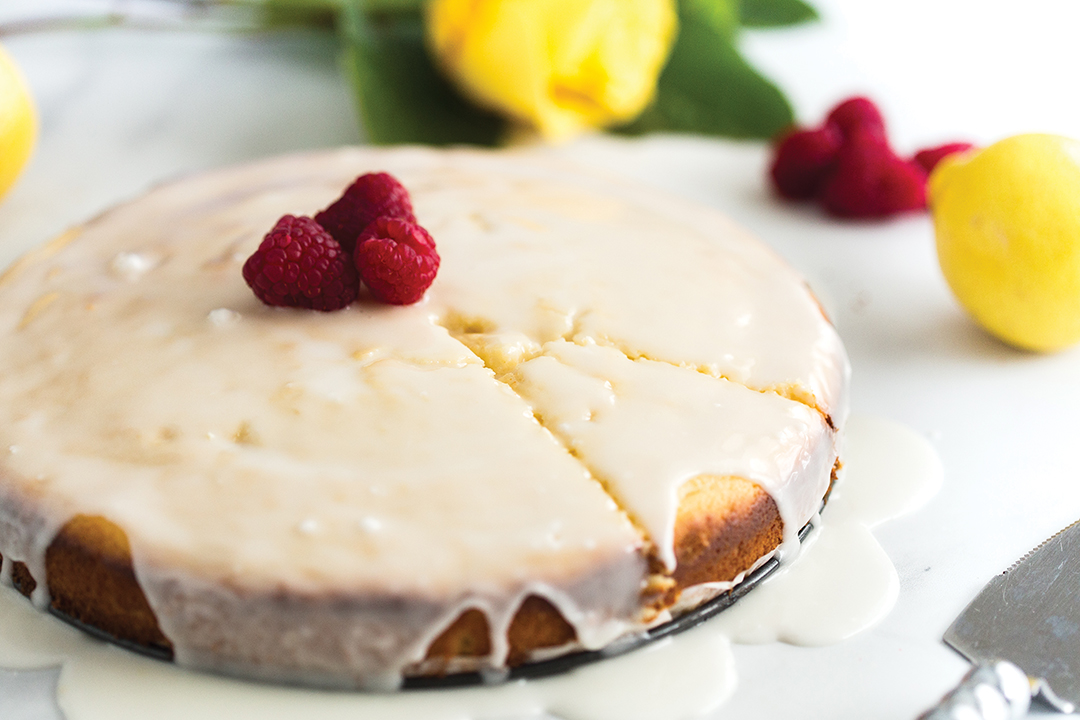 Lemon-Almond Ricotta Cake