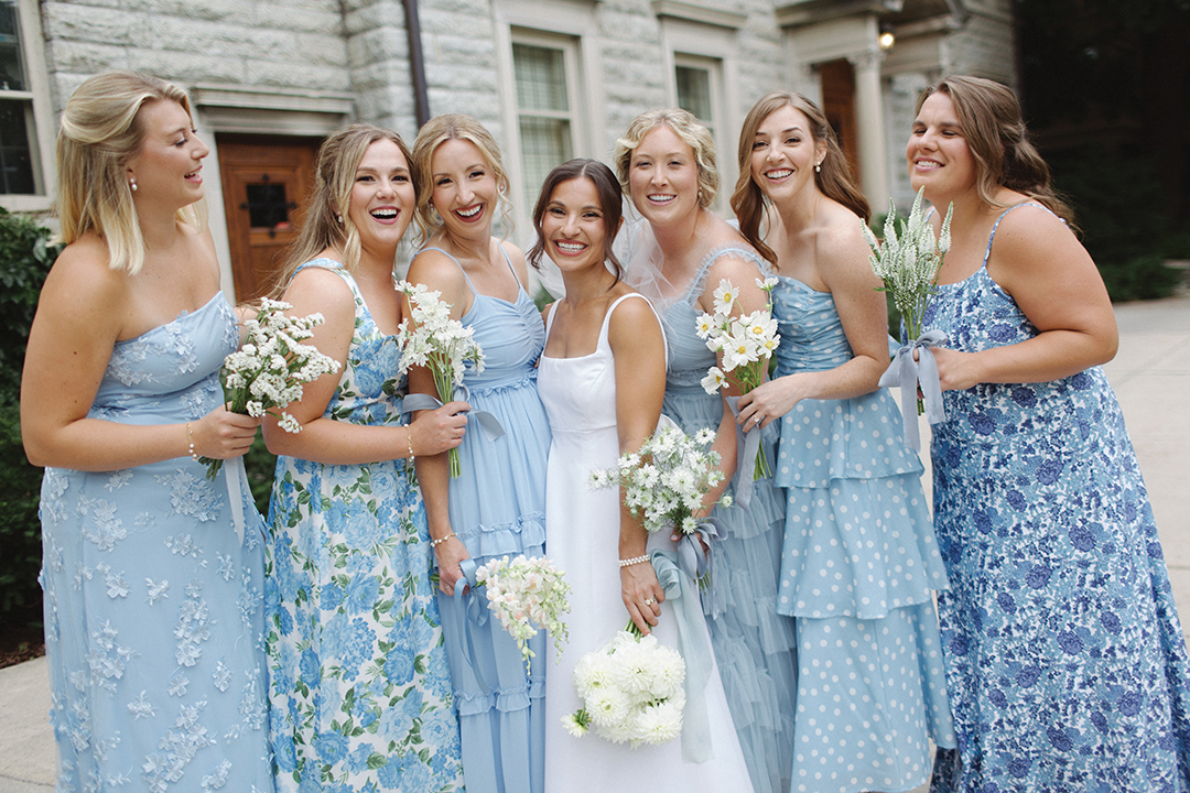 Timeless. Classic. Joy. These keywords framed the way in which Sarah and Adam St. Peter planned their July 2025 wedding. “We just wanted people to have fun,” Sarah says. And if the photos are any indication, they succeeded in celebrating their nuptials exactly the way they intended. 