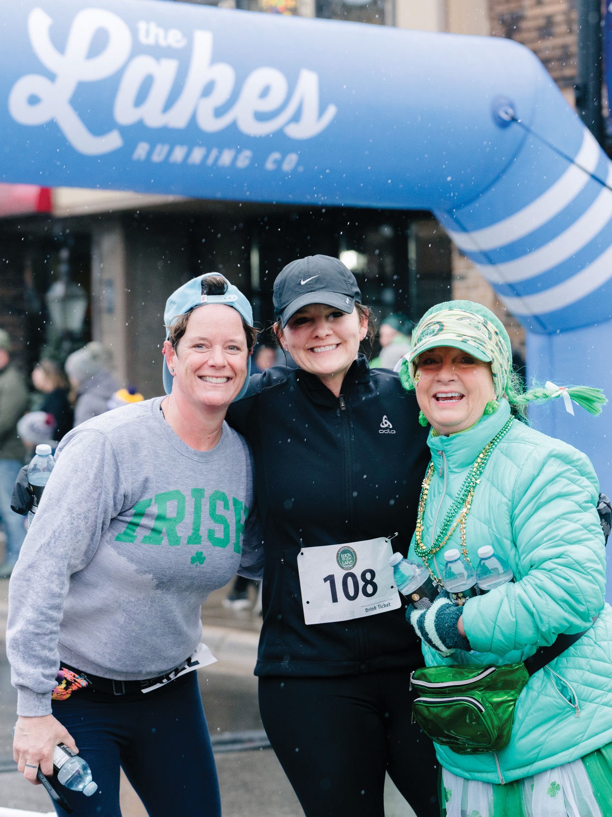 Participants at Luck O’ the Lake