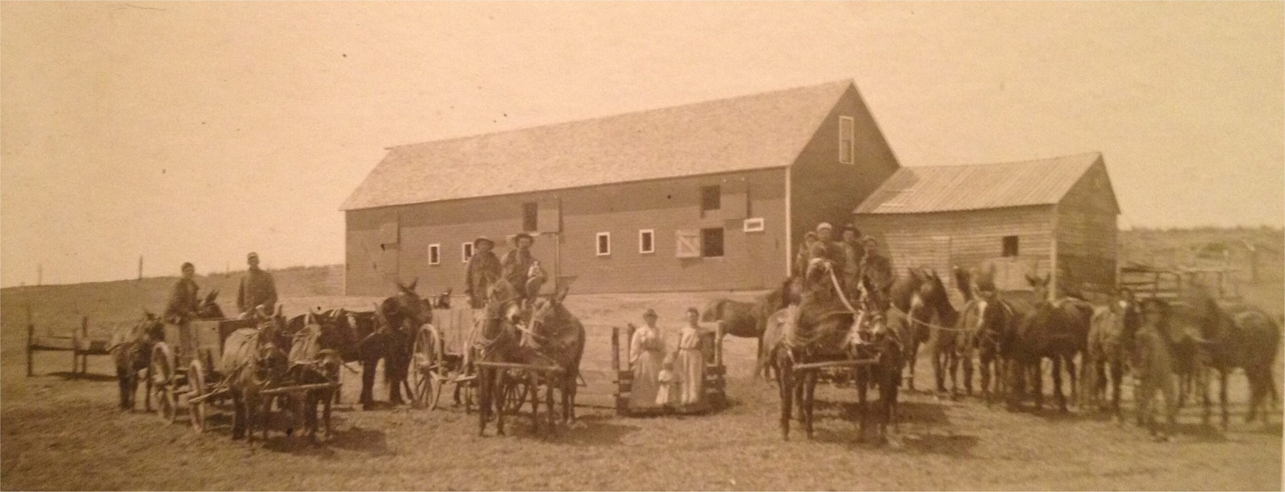 The Campbell farm in Minnetonka